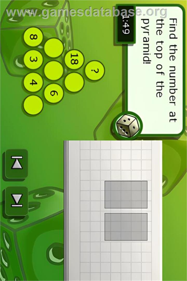 th!nk - Logic Trainer - Nintendo DS - Artwork - In Game