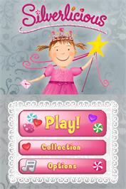 Title screen of 2-pack - Pinkalicious - It's Party Time! And Silverlicious - Sweet Adventure on the Nintendo DS.