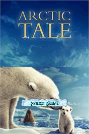 Title screen of Arctic Tale on the Nintendo DS.