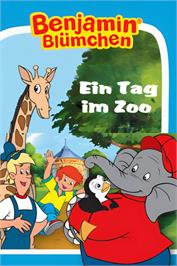 Title screen of Benjamin Bluemchen - Ein Tag Im Zoo on the Nintendo DS.
