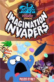 Title screen of Foster's Home For Imaginary Friends - Imagination Invaders on the Nintendo DS.