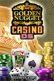Title screen of Golden Nugget Casino Ds on the Nintendo DS.