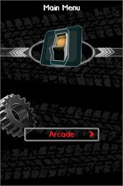 Title screen of Honda Atv Fever on the Nintendo DS.