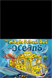 Title screen of Magic School Bus - Oceans, The on the Nintendo DS.