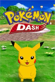 Title screen of Pokemon Diamond on the Nintendo DS.