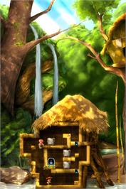 Title screen of Puzzle Expedition on the Nintendo DS.