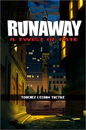 Title screen of Runaway - A Twist Of Fate on the Nintendo DS.