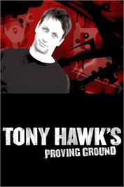 Title screen of Tony Hawk's Proving Ground on the Nintendo DS.