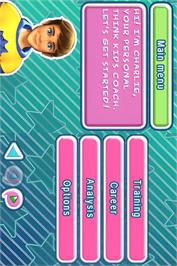 Title screen of th!nk - Logic Trainer - KIDS! on the Nintendo DS.