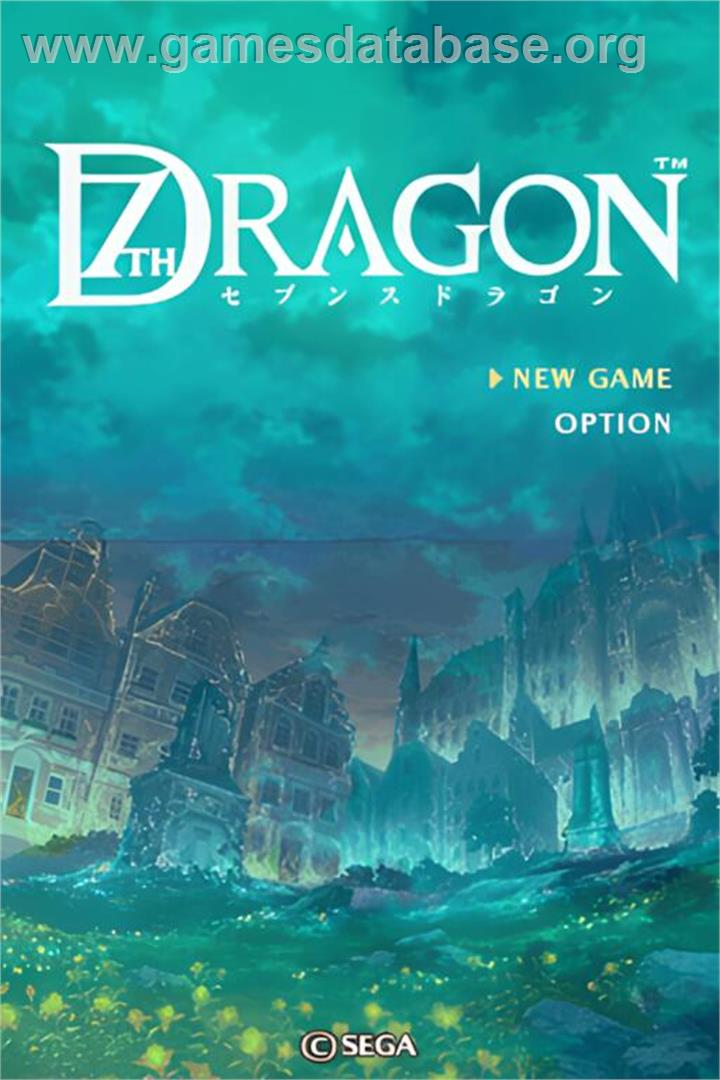 7th Dragon - Nintendo DS - Artwork - Title Screen