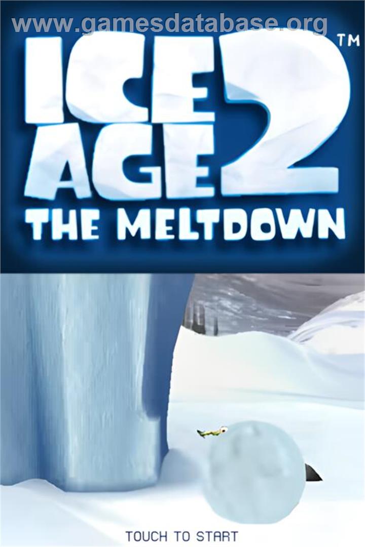 Age De Glace 2, L' - Nintendo DS - Artwork - Title Screen
