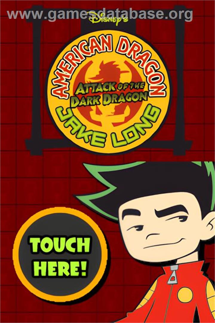 American Dragon - Jake Long - Attack Of The Dark Dragon - Nintendo DS - Artwork - Title Screen