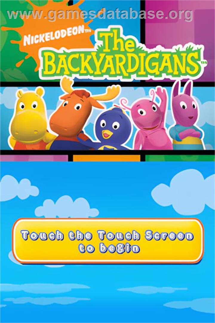 Backyardigans, The - Nintendo DS - Artwork - Title Screen