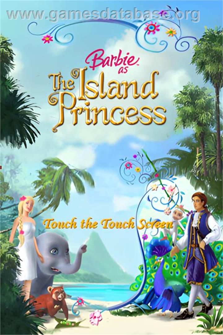 Barbie Princesse De L'ile Merveilleuse - Nintendo DS - Artwork - Title Screen