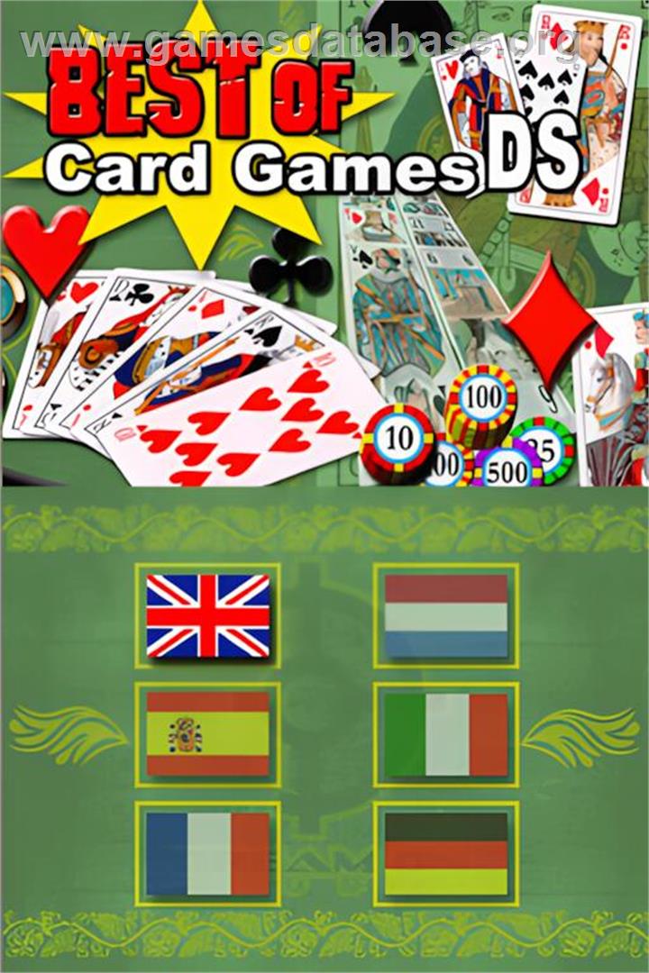 Best Of Card Games - Nintendo DS - Artwork - Title Screen