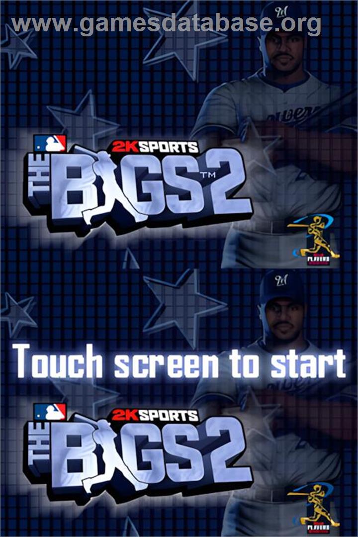 Bigs 2, The - Nintendo DS - Artwork - Title Screen