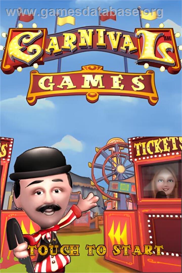 Carnival Games - Nintendo DS - Artwork - Title Screen