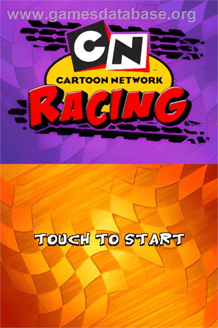 Cartoon Network Racing - Nintendo DS - Artwork - Title Screen