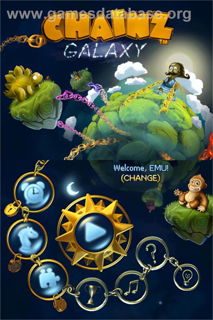Chainz Galaxy - Nintendo DS - Artwork - Title Screen