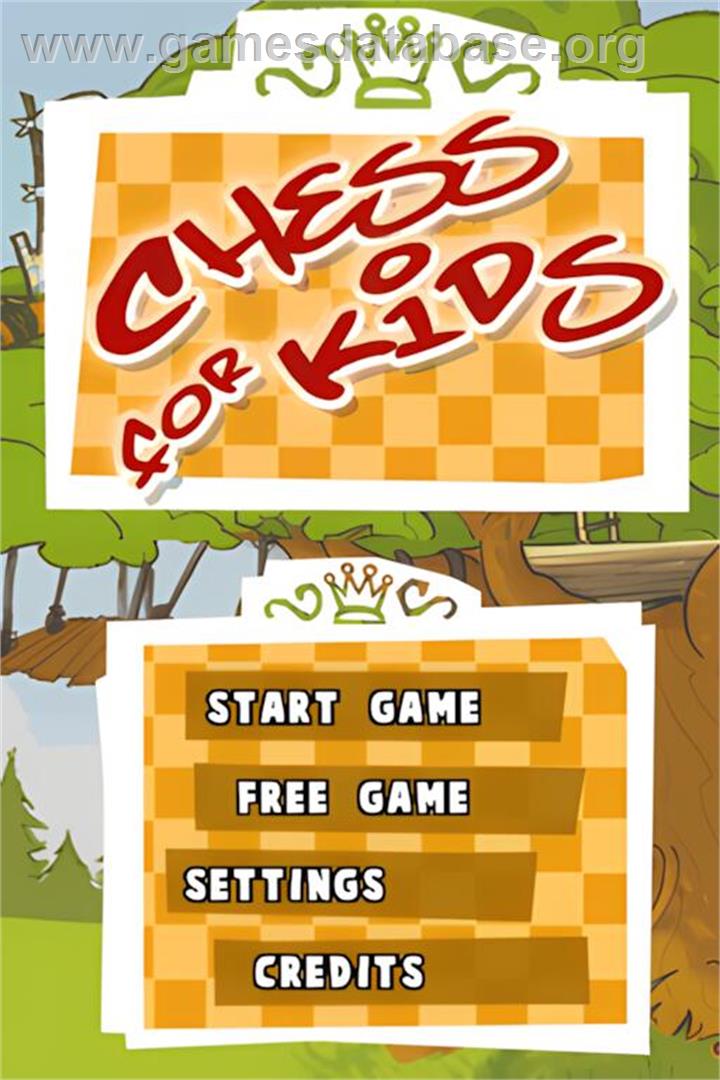 Chess For Kids - Nintendo DS - Artwork - Title Screen