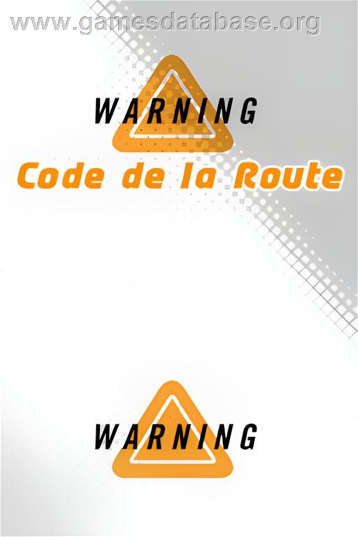 Code De La Route, Le - Nintendo DS - Artwork - Title Screen
