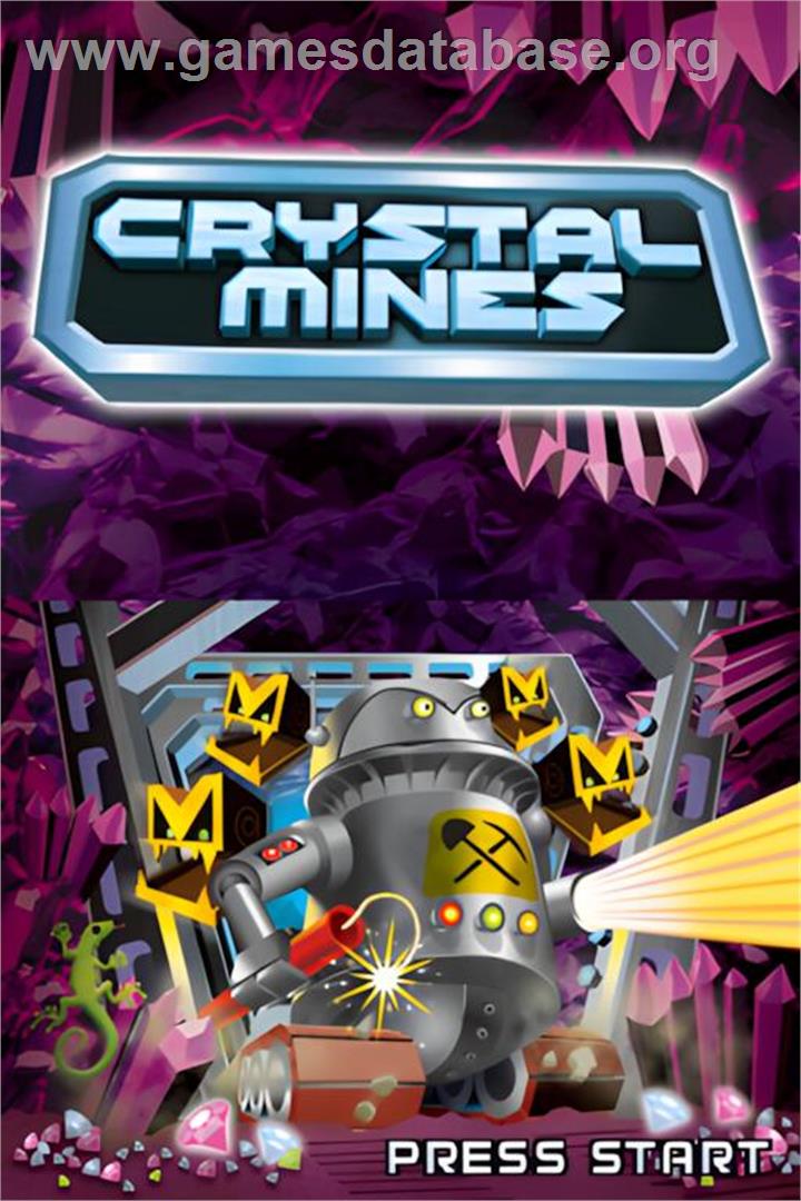 Crystal Mines - Nintendo DS - Artwork - Title Screen