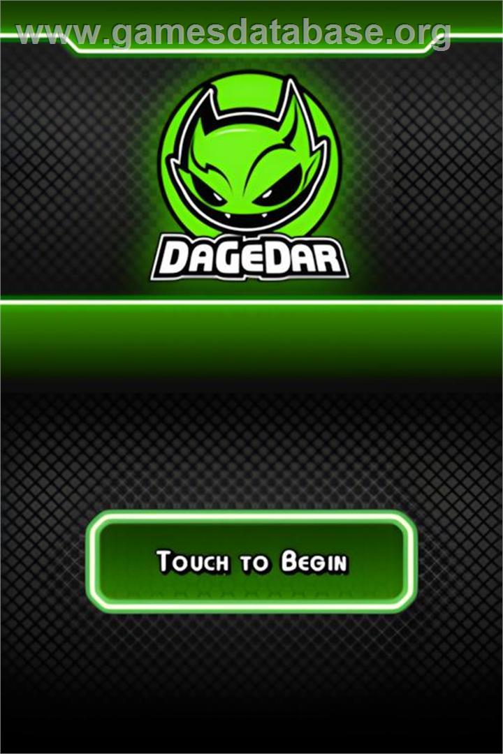 Dagedar - Nintendo DS - Artwork - Title Screen