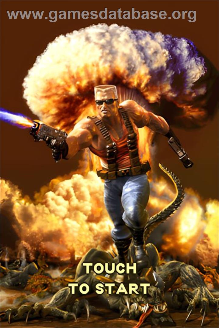 Duke Nukem - Critical Mass - Nintendo DS - Artwork - Title Screen