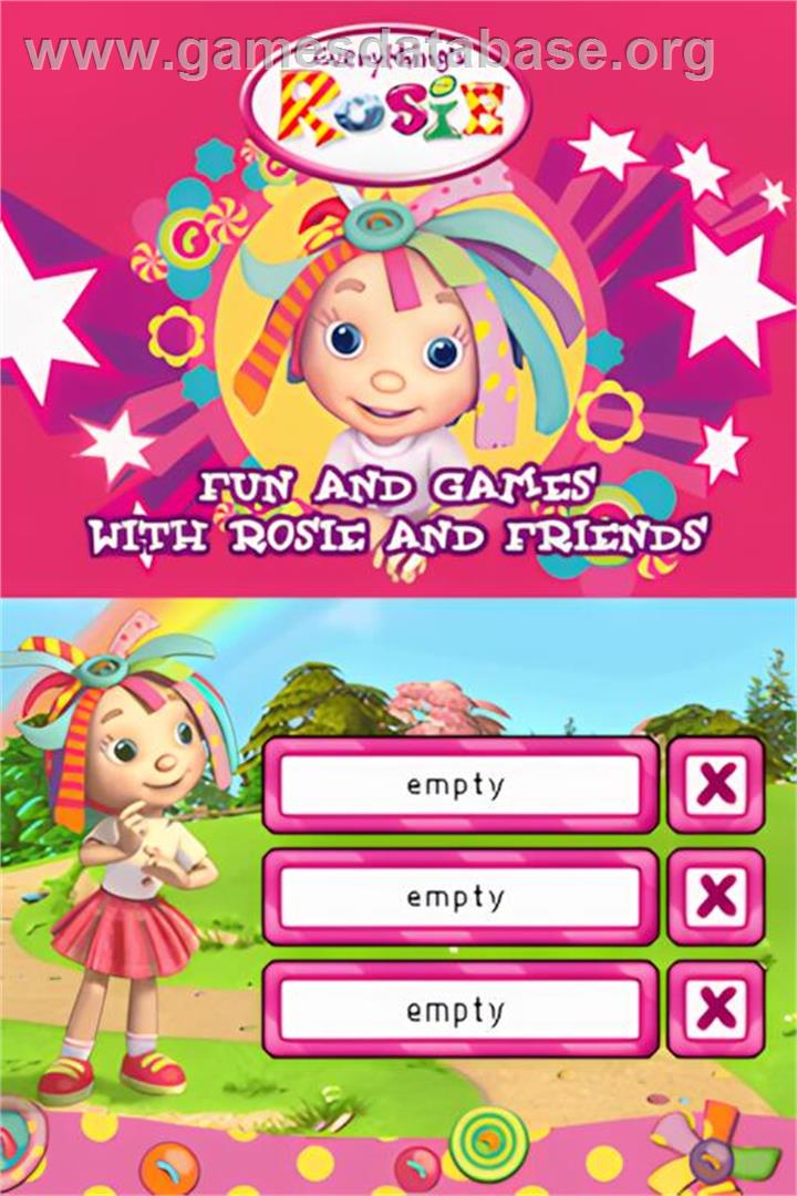 Everything's Rosie - Nintendo DS - Artwork - Title Screen