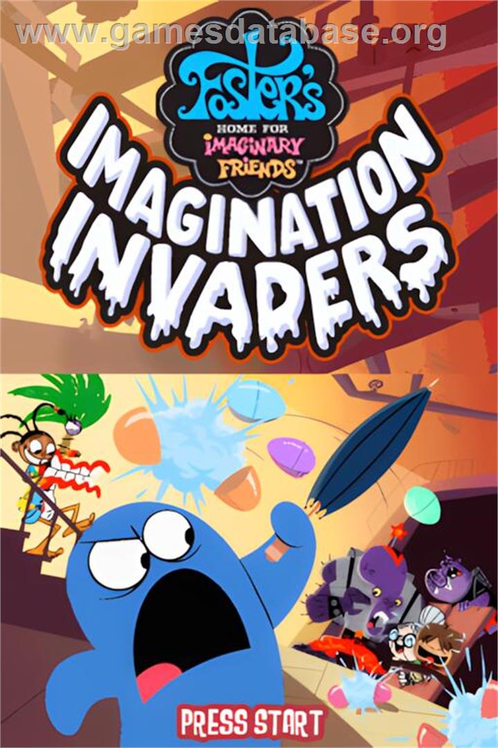 Foster's Home For Imaginary Friends - Imagination Invaders - Nintendo DS - Artwork - Title Screen