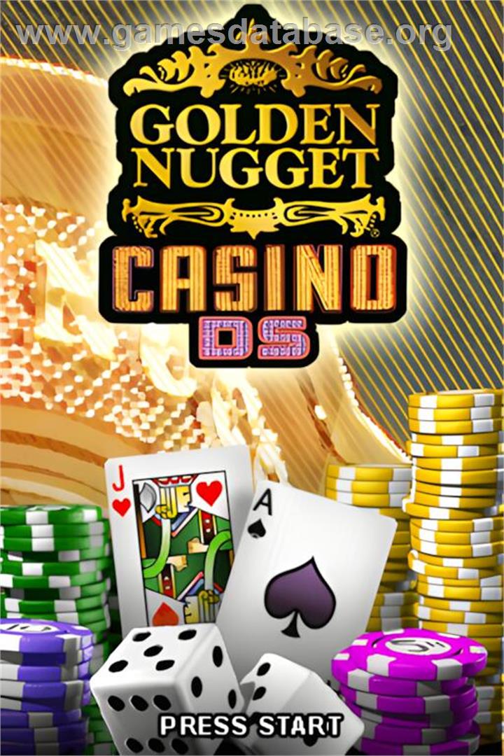 Golden Nugget Casino Ds - Nintendo DS - Artwork - Title Screen