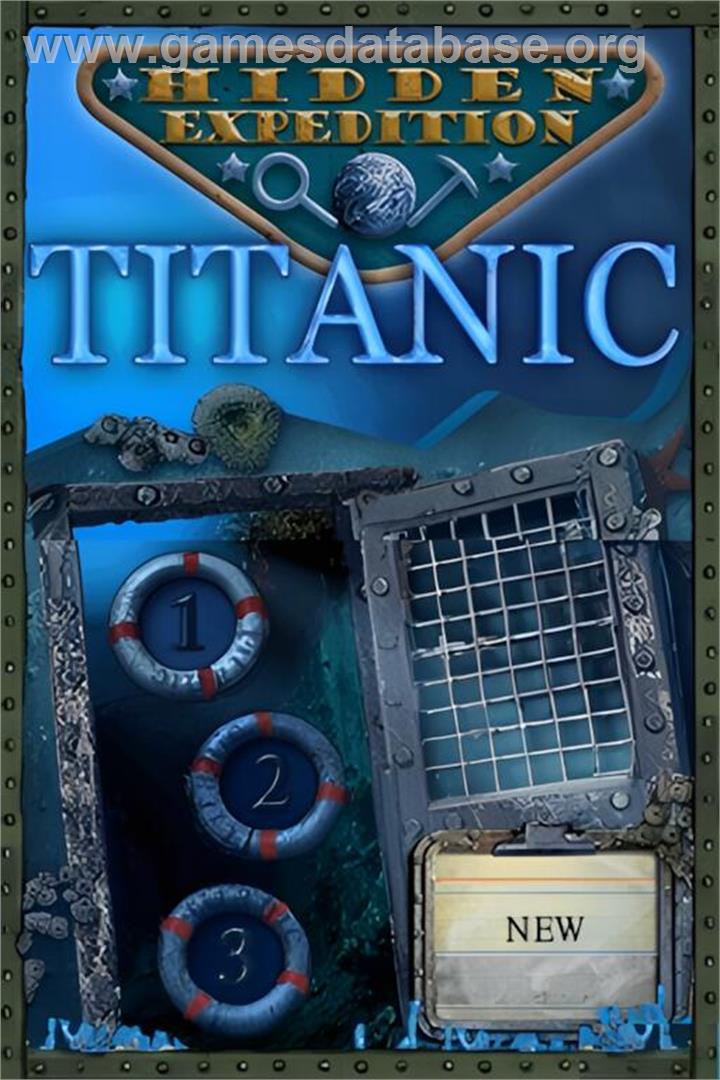 Hidden Expedition - Titanic - Nintendo DS - Artwork - Title Screen
