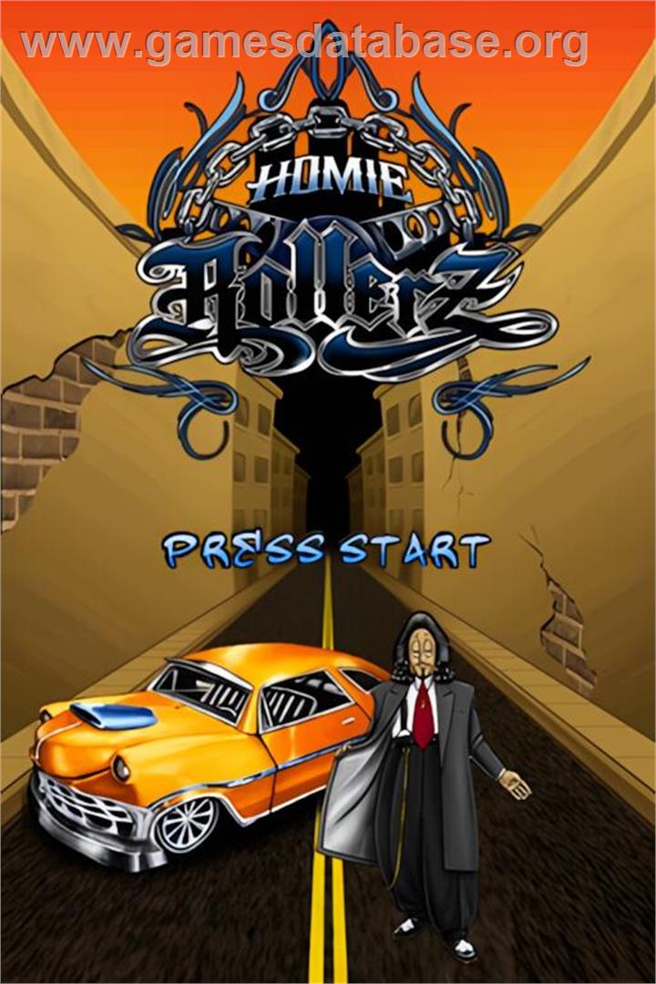 Homie Rollerz - Nintendo DS - Artwork - Title Screen
