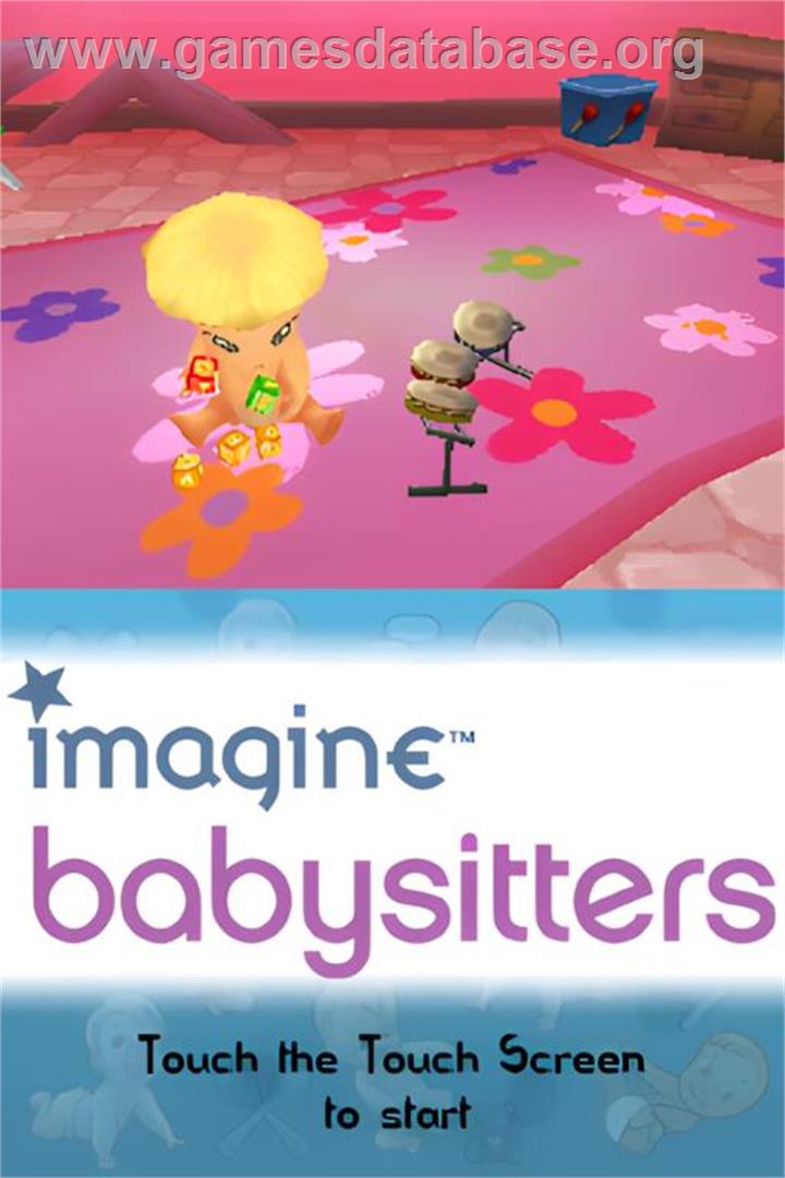 Imagine - Babysitters - Nintendo DS - Artwork - Title Screen