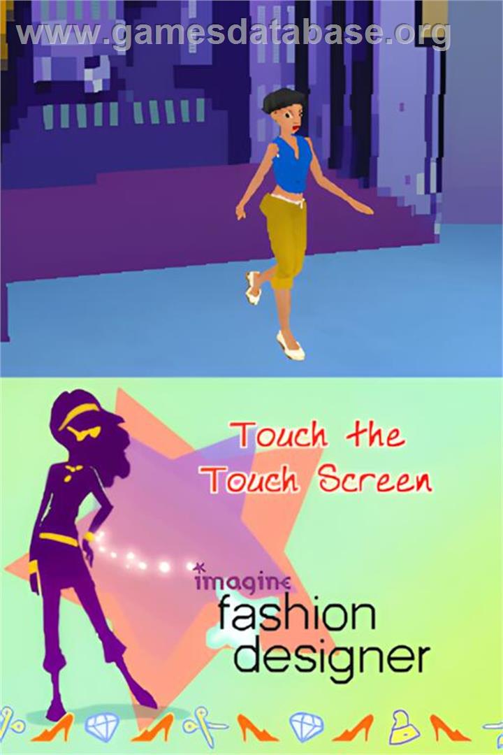 Imagine - Fashion Designer - Nintendo DS - Artwork - Title Screen