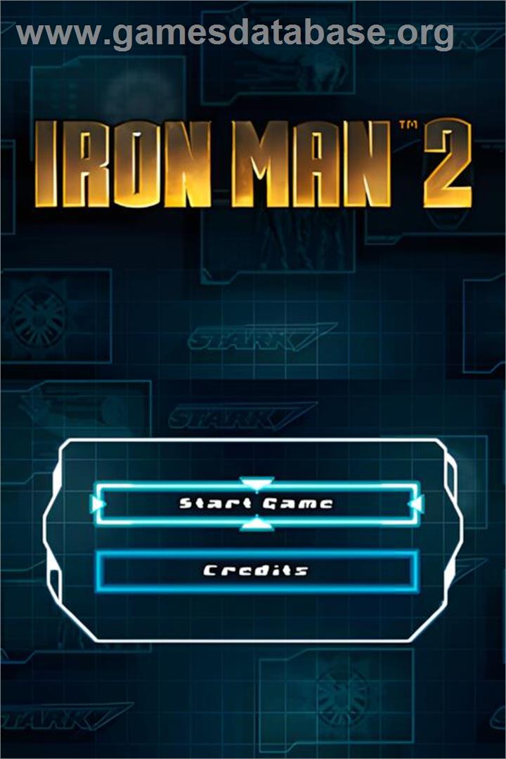Iron Man 2 - Nintendo DS - Artwork - Title Screen