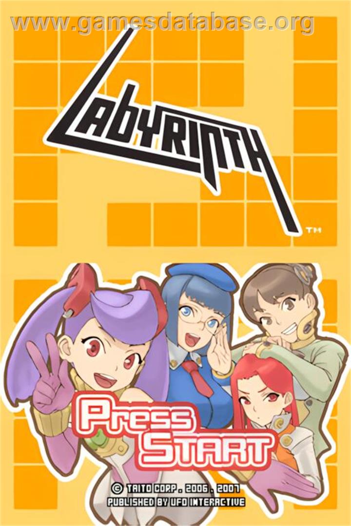Labyrinth - Nintendo DS - Artwork - Title Screen
