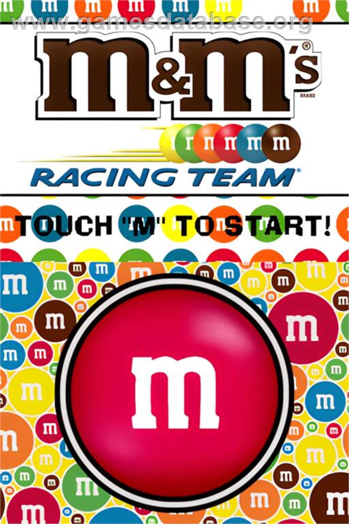M And M's - Kart Racing - Nintendo DS - Artwork - Title Screen