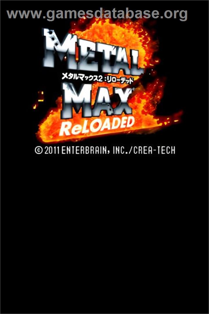 Metal Max 2 - Reloaded - Nintendo DS - Artwork - Title Screen