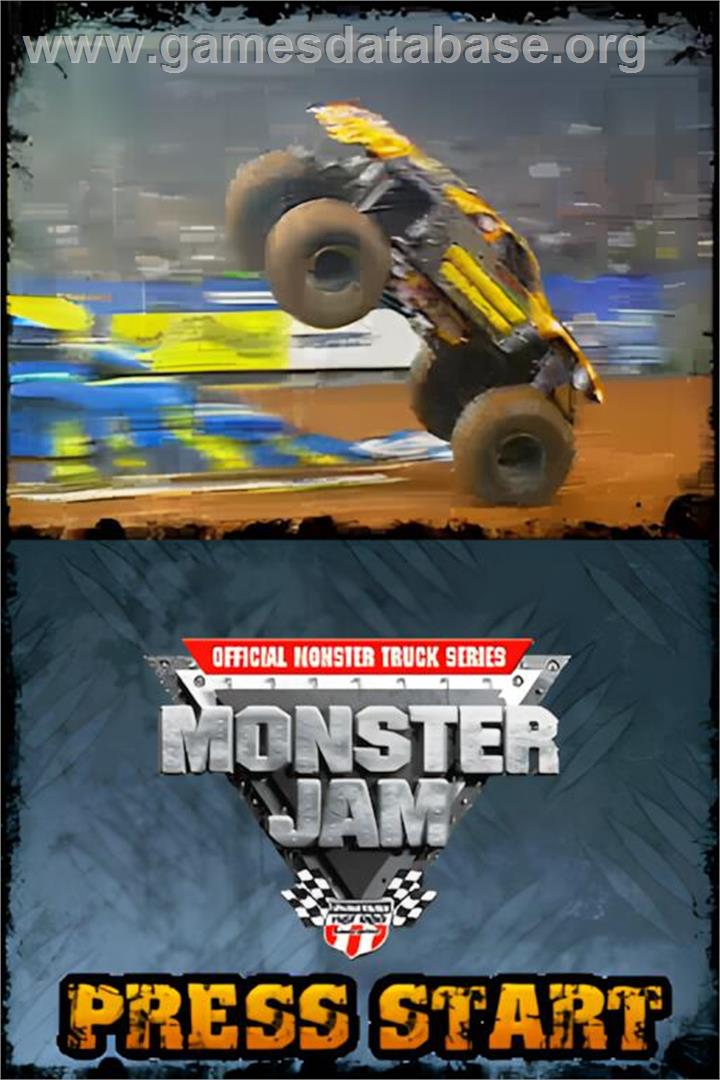 Monster Jam - Nintendo DS - Artwork - Title Screen