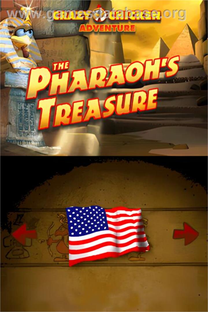 Moorhuhn Adventure - The Pharaoh's Treasure - Nintendo DS - Artwork - Title Screen