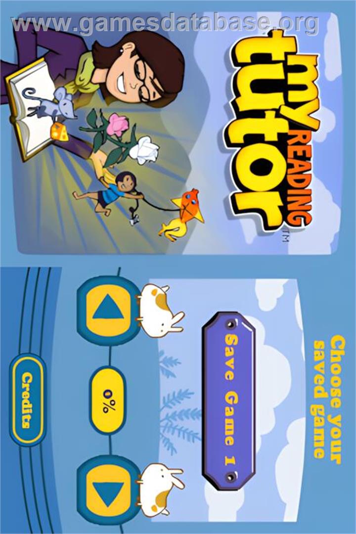 My Reading Tutor - Nintendo DS - Artwork - Title Screen
