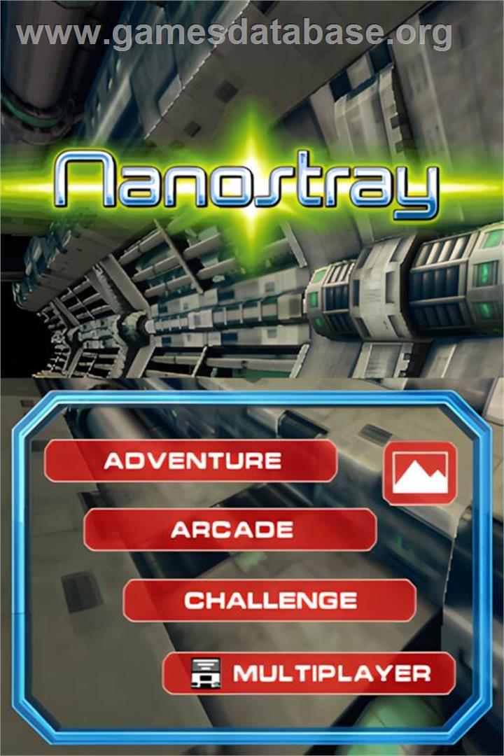 Nanostray - Nintendo DS - Artwork - Title Screen