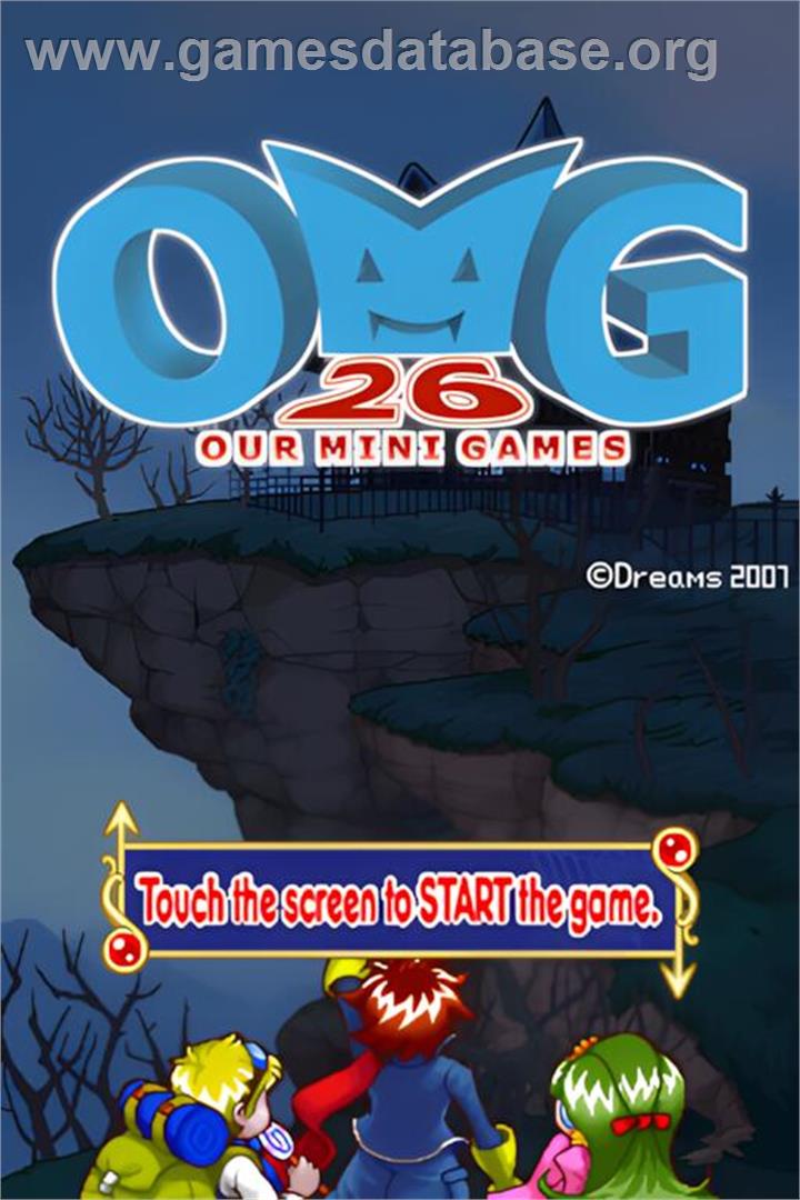 Omg 26 - Our Mini Games - Nintendo DS - Artwork - Title Screen