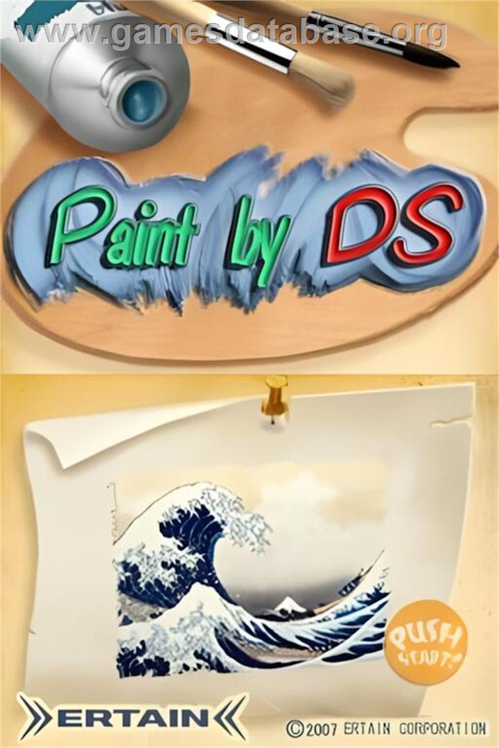 Paint By Ds - Nintendo DS - Artwork - Title Screen