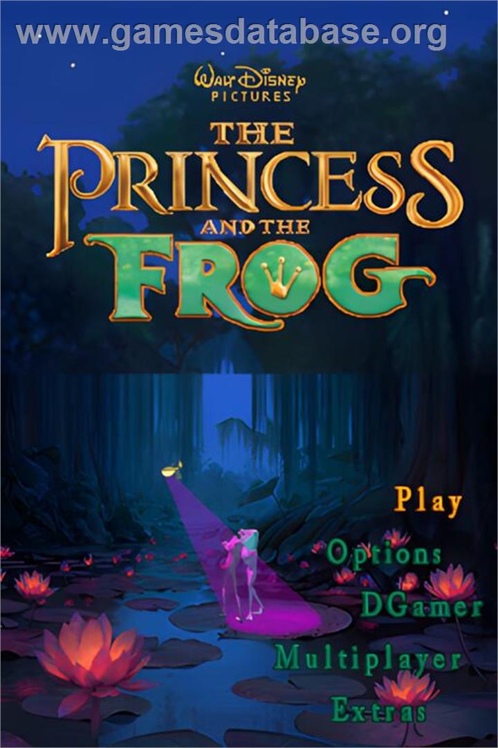 Princesse Et La Grenouille, La - Nintendo DS - Artwork - Title Screen