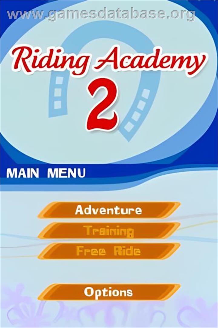 Real Stories - Cheval Academy - Nintendo DS - Artwork - Title Screen