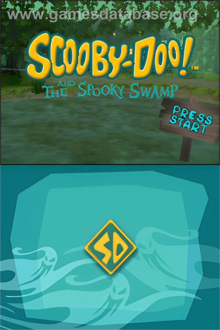 Scooby-doo! And The Spooky Swamp - Nintendo DS - Artwork - Title Screen