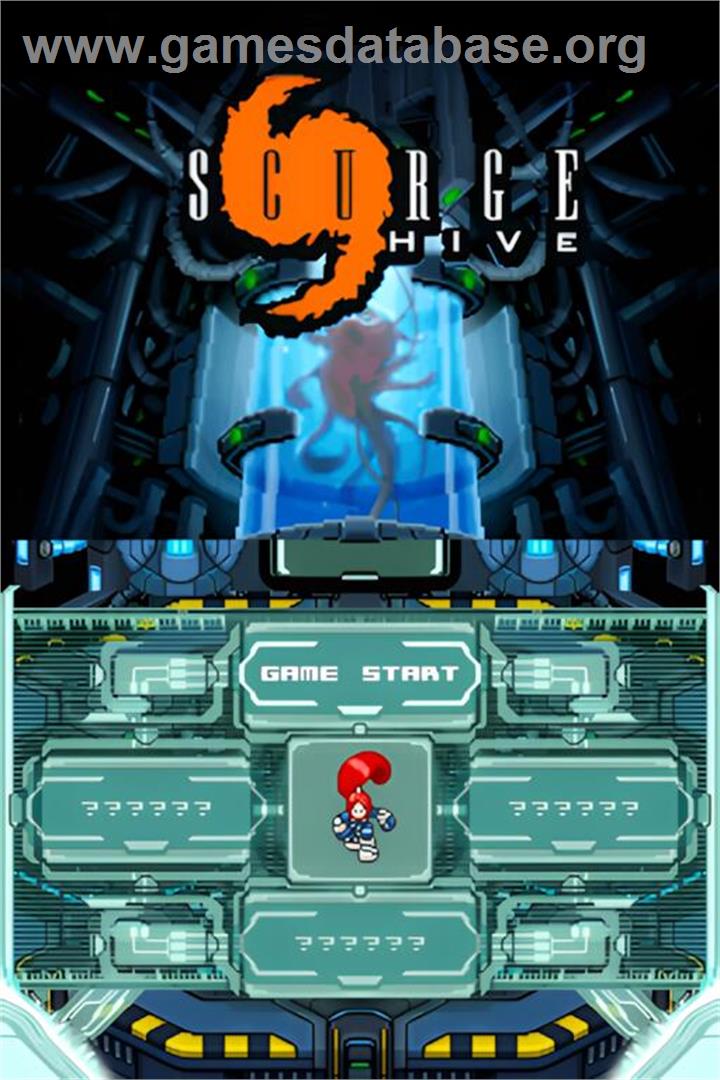Scurge Hive - Nintendo DS - Artwork - Title Screen