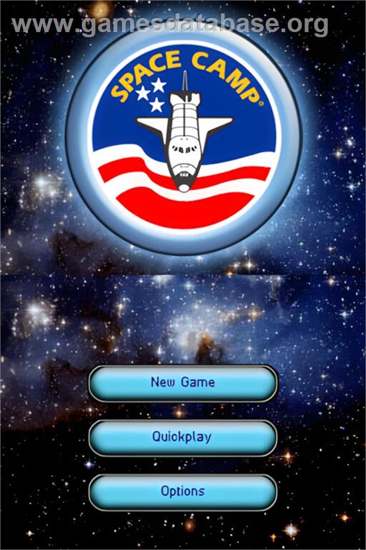 Space Camp - Nintendo DS - Artwork - Title Screen
